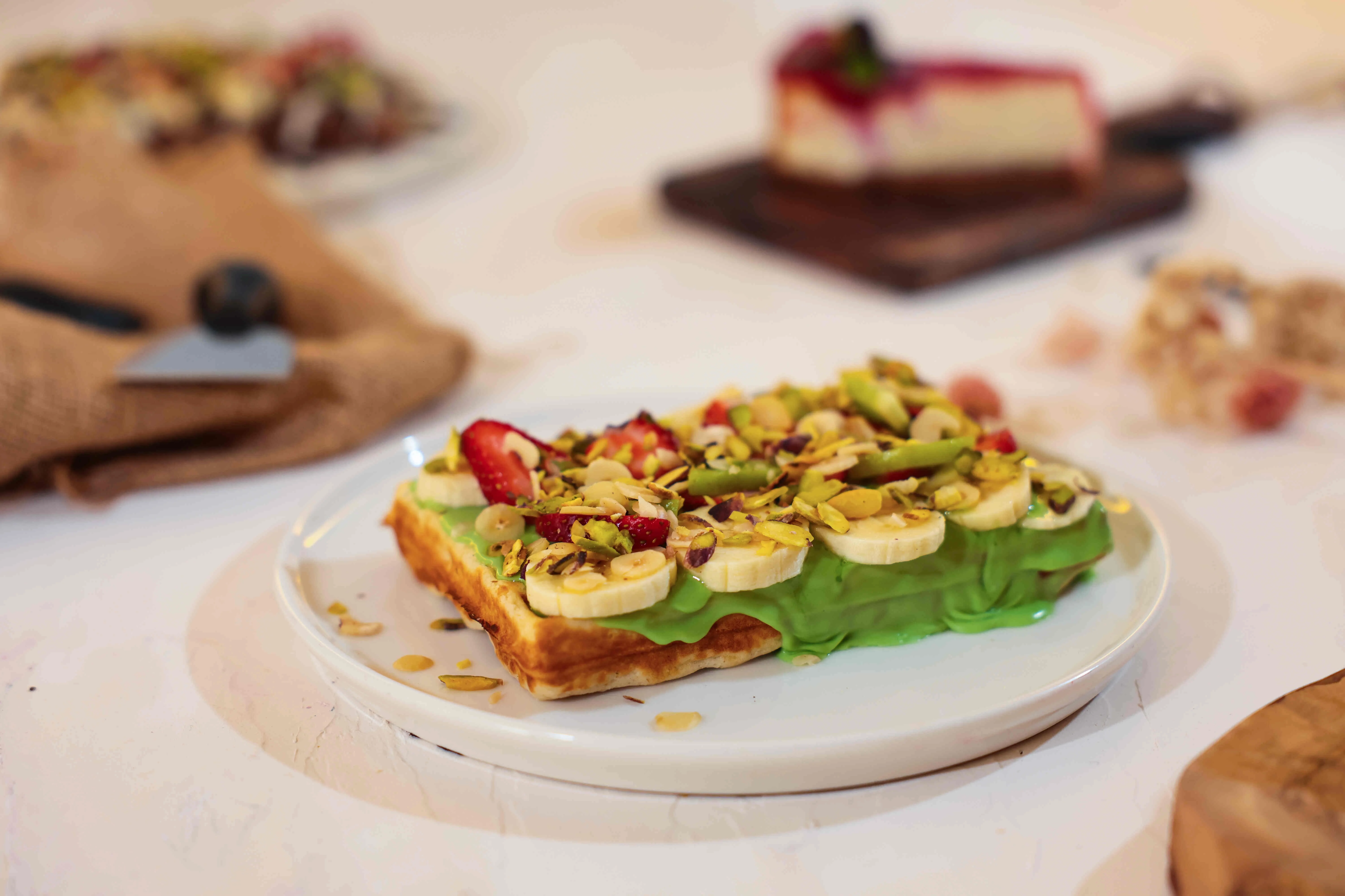 Fıstık Rüyası Waffle